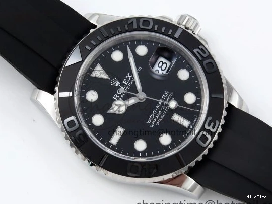 MiroTime 0524 Cozy Yacht-Master 42mm 226659 TEDF 1:1 Best Edition 3D Black Ceramic Bezel on Oysterflex Strap VS3235 (Gain Weight) 1675